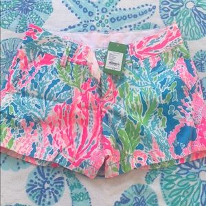 NWT Callahan Short Turq. Let’s Cha Cah Size 4